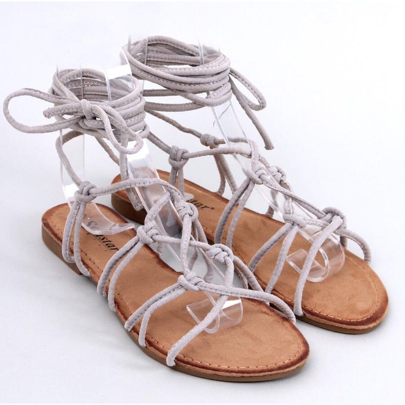 Morin Grey gladiatorsandaler grå 1