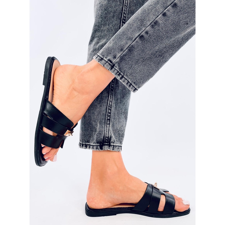 Daudi Black dameflip-flops sort 2
