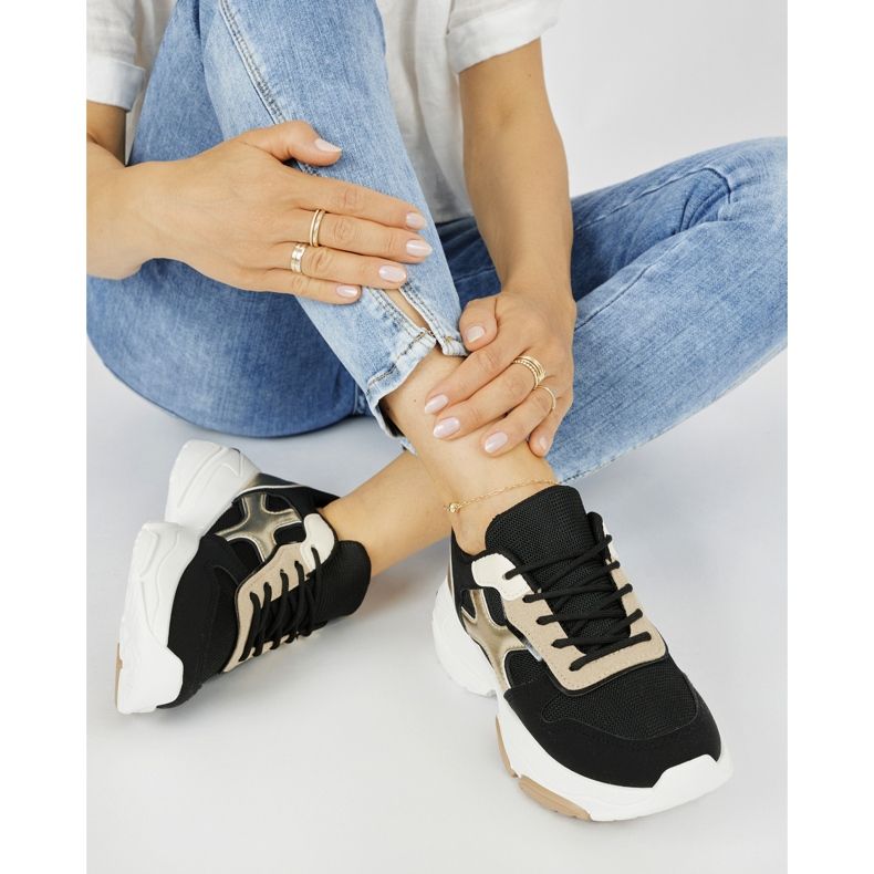 Seastar Sorte sneakers til kvinder 1