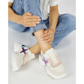Seastar Flerfarvede sneakers til kvinder beige 1