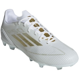 Adidas F50 League FG/MG IE0604 fodboldsko hvid 1