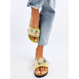 Kork flip-flops med Maliv Green sten grøn 1