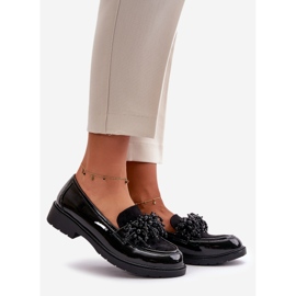 Dame Patent Loafers S.Barski HY369A Sort 1