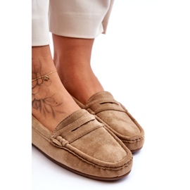 Dame ruskind Loafers Brun Lenvie 3