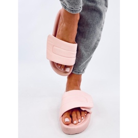 Cueto Pink nylon hjemmesko lyserød 2