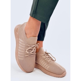 Sharpe Khaki sock sportssko beige 2
