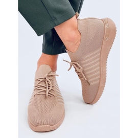 Sharpe Khaki sock sportssko beige 1