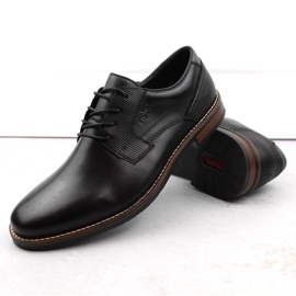Læder Rieker 13523-00 M RKR696 sort 2