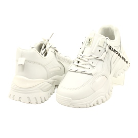 Evento Sportssneakers til kvinder Nyheder 21SP26-3925 hvid 5