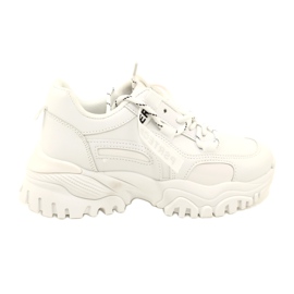 Evento Sportssneakers til kvinder Nyheder 21SP26-3925 hvid 1