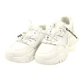 Evento Sportssneakers til kvinder Nyheder 21SP26-3925 hvid 4