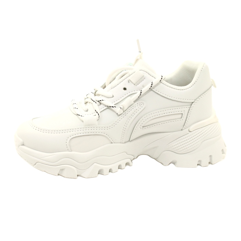 Evento Sportssneakers til kvinder Nyheder 21SP26-3925 hvid 3