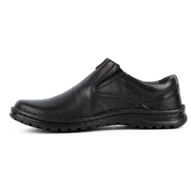 Kampol Herre slip-on sko 12KAM sort 1