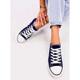 Klassiske damesneakers Basic D.BLÅ/Navy 2