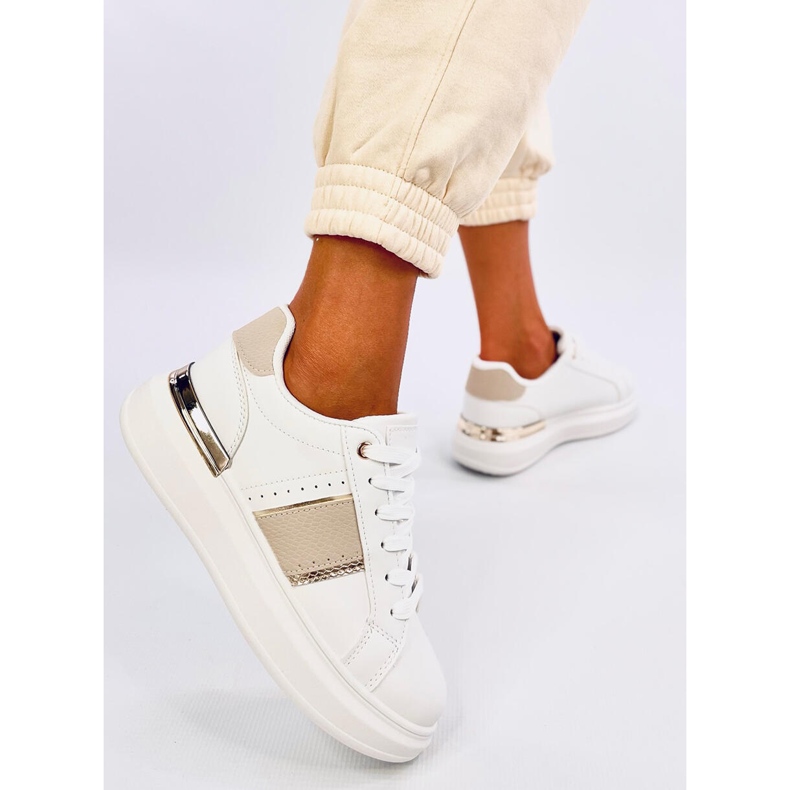 Holms platform sneakers hvid 1