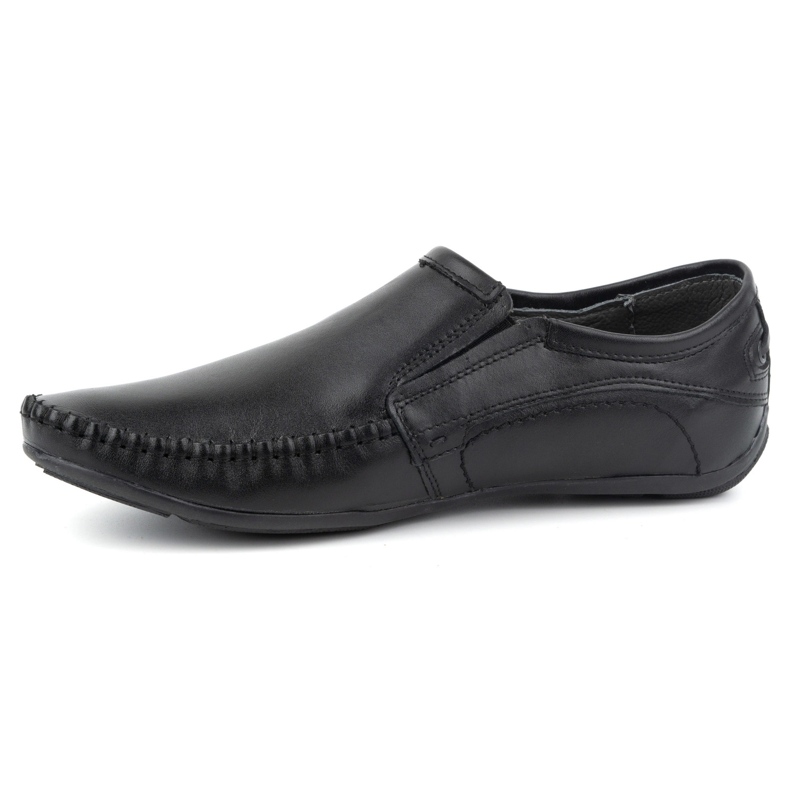 Olivier Herre slip-on mokkasiner 4206 sort 1