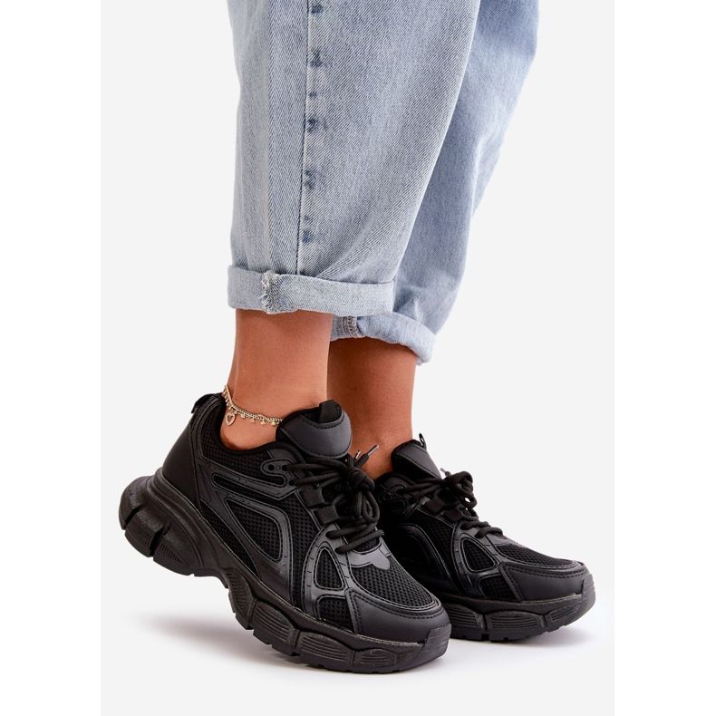 Dame sneakers Sportssko Sort Timoci 1