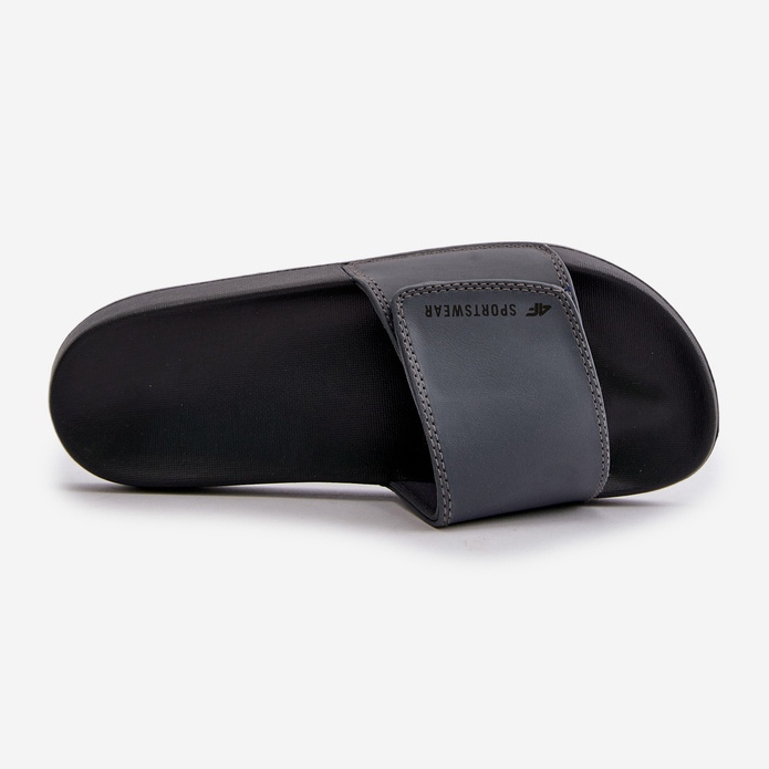Herre-flip-flops 4FMM00FFLIM032-25S Grå 2