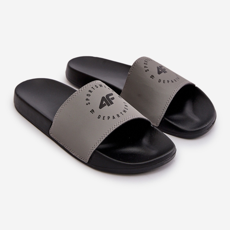 Herre-flip-flops 4FMM00FFLIM046-25S Grå 1
