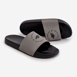 Herre-flip-flops 4FMM00FFLIM046-25S Grå 2