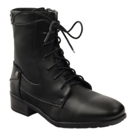 Workers Booties på Filippo-lynlåsen sort 1
