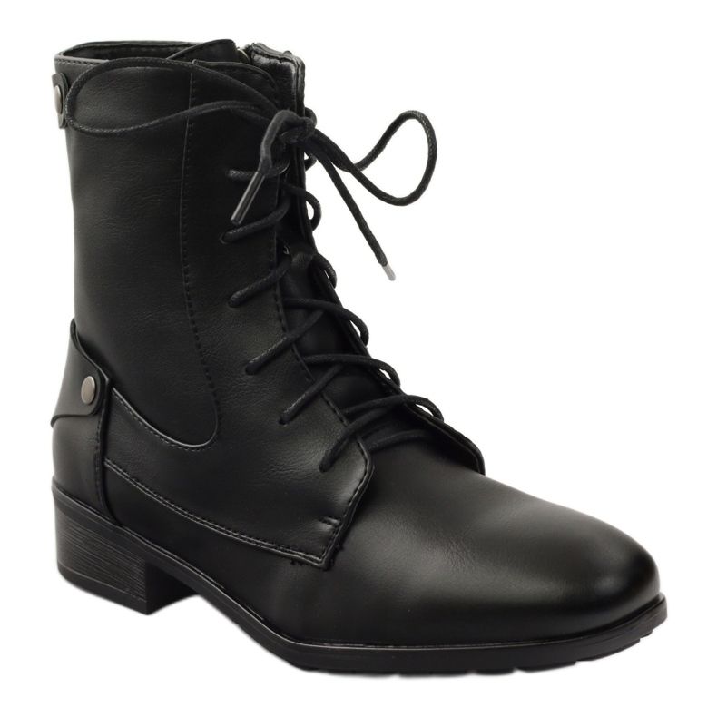 Workers Booties på Filippo-lynlåsen sort 1