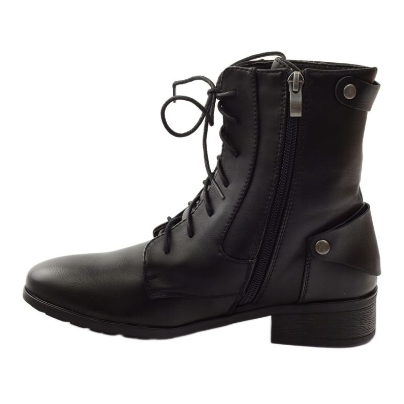 Workers Booties på Filippo-lynlåsen sort 2