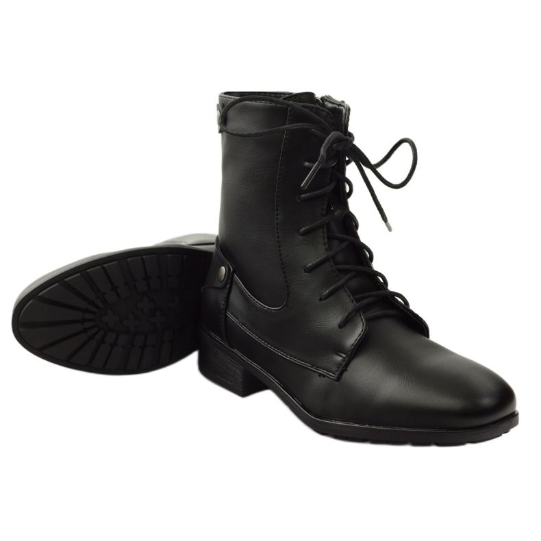 Workers Booties på Filippo-lynlåsen sort 3