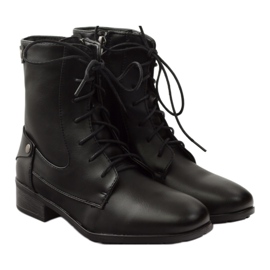 Workers Booties på Filippo-lynlåsen sort 4