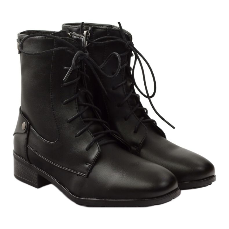 Workers Booties på Filippo-lynlåsen sort 4