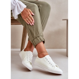 Klassiske sneakers til kvinder Hvid Misima 1