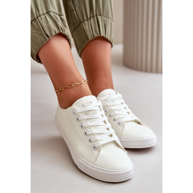 Klassiske sneakers til kvinder Hvid Misima 2