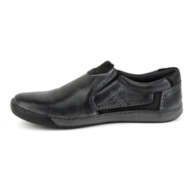 KOMODO Herre slip-on sko 934K, grå 1