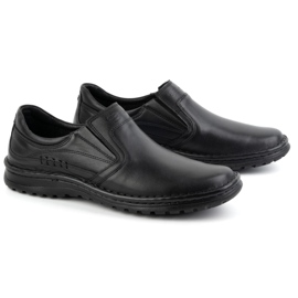 Olivier Herre slip-on sko 759MP, sort 3