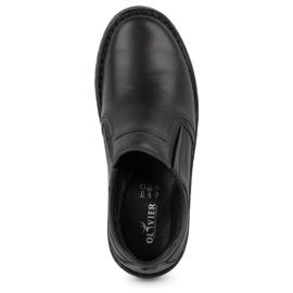 Olivier Herre slip-on sko 759MP, sort 6