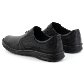 Olivier Herre slip-on sko 759MP, sort 5