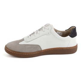 Olivier Dame lædersko Style 1259 hvide sneakers 1