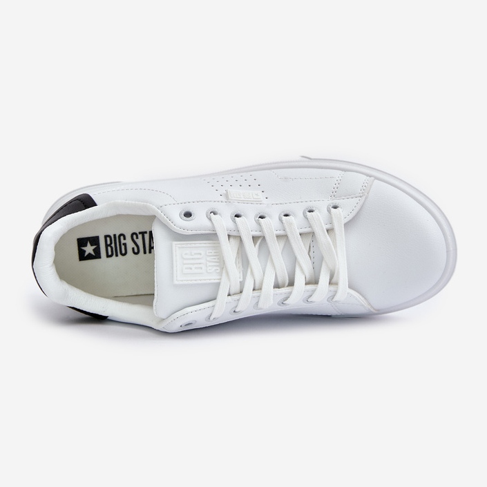 Herresneakers lavet af Eco-læder Big Star OO174115 Hvid 2