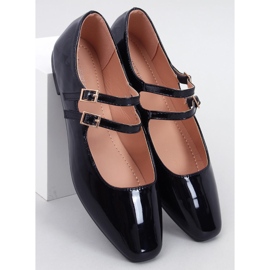 Patent Mary Jane Liths Sorte balletlejligheder 1