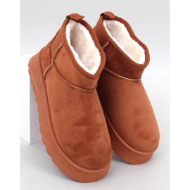 Rodmans Camel korte platformssko brun 1