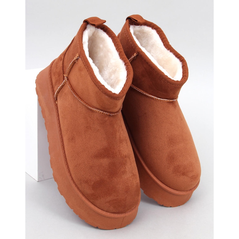 Rodmans Camel korte platformssko brun 1