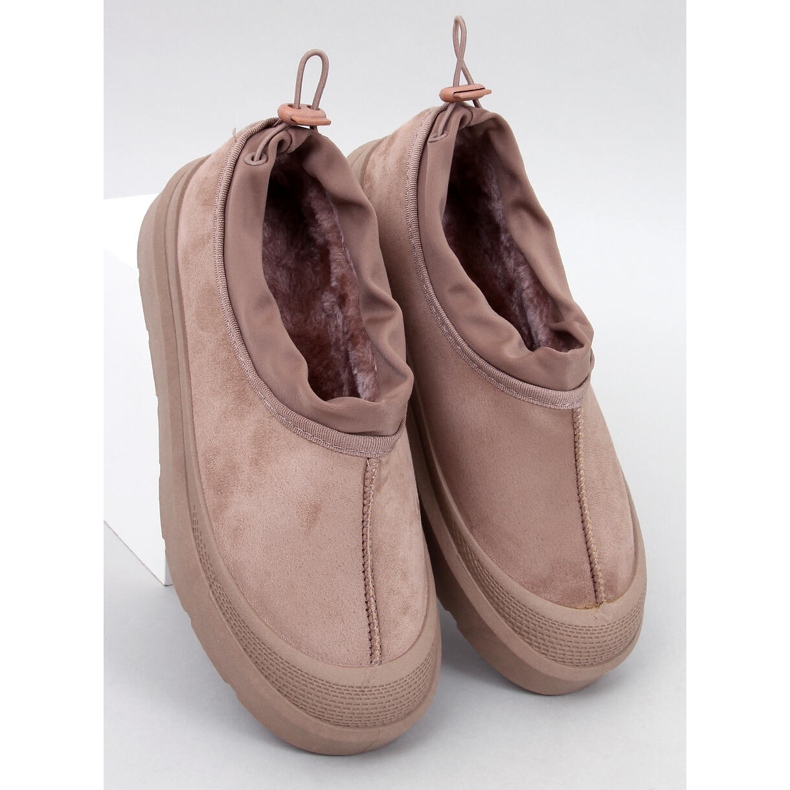 Jayden Khaki Emus korte snestøvler beige 1