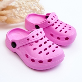 WJ1 Pink Lucas Foam Slides til børn lyserød 2