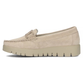 Filippo DP3334/24 Beige lædermokkasiner 2