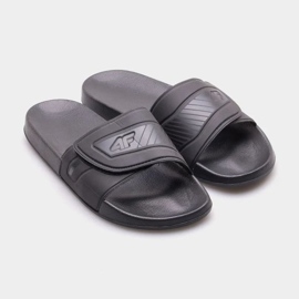 Velcro-flip-flops til mænd 4FMM00FFLIM091-20S sort 3