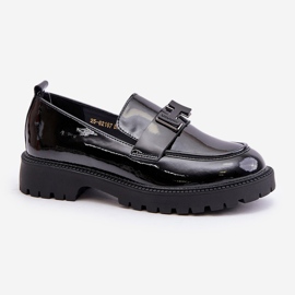 Dame-patentmokkasiner Vinceza 62187 Sort 4