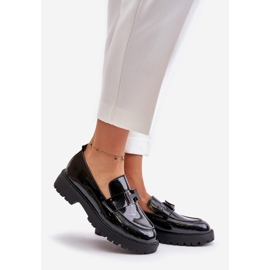 Dame-patentmokkasiner Vinceza 62187 Sort 1