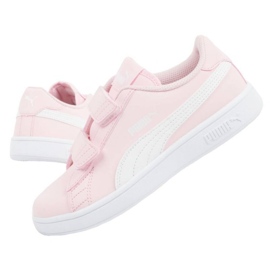 Puma Smash v2 sko 365184 49 lyserød 1