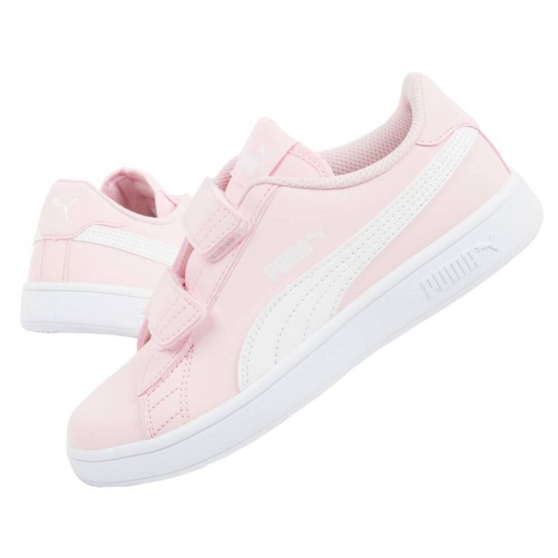 Puma Smash v2 sko 365184 49 lyserød 1