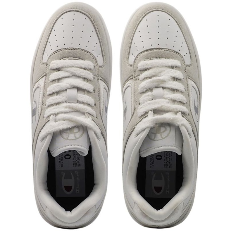 Champion Foul Play PLat Velour Low Cut S11702 ES002 sko beige 1